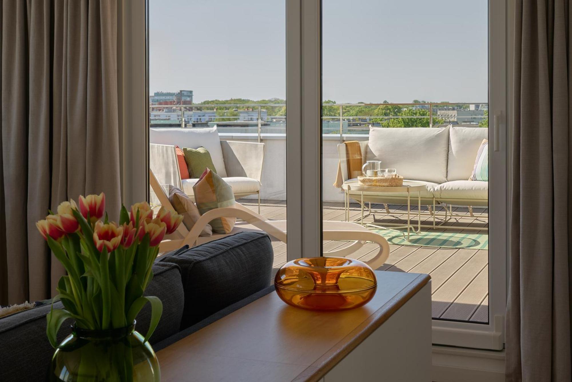 Apartament Z Tarasem Panorama كولوبرزيغ المظهر الخارجي الصورة