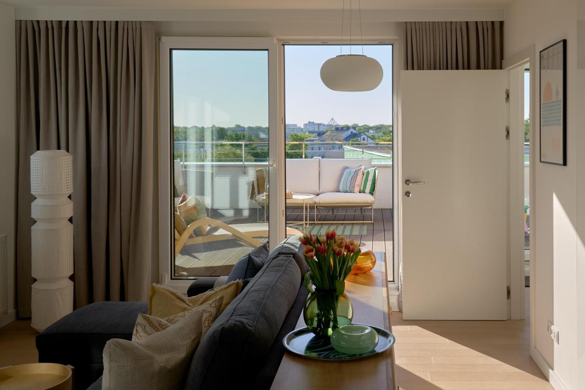 Apartament Z Tarasem Panorama كولوبرزيغ المظهر الخارجي الصورة